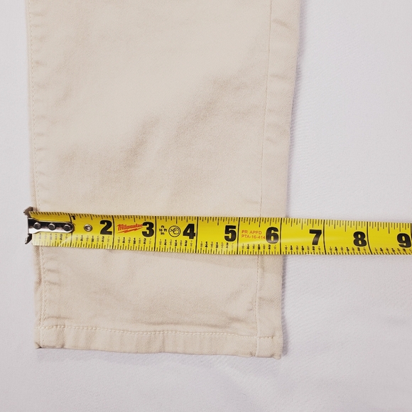 Zara Kahki Moto Pants Size 12 - Picture 9 of 16